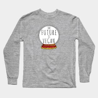 THE FUTURE IS VEGAN - CRYSTAL BALL Long Sleeve T-Shirt